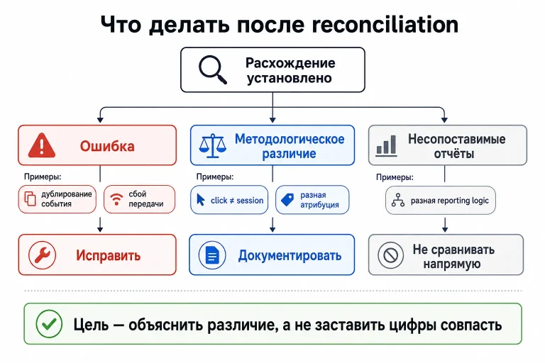 Почему цифры в аналитических системах расходятся и как искать причину